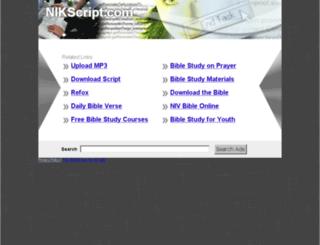 nikscript.com screenshot
