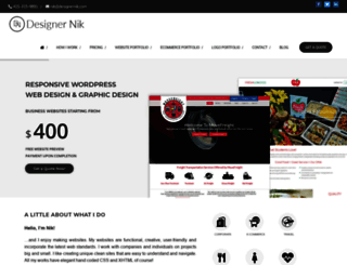 nikthedesigner.net screenshot
