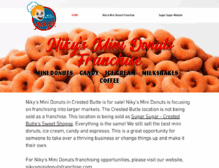 nikysminidonuts.com screenshot