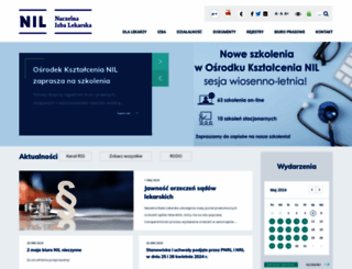nil.org.pl screenshot