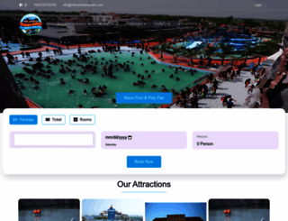 nilanshthemepark.com screenshot
