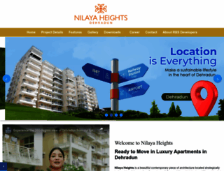 nilayaheights.com screenshot