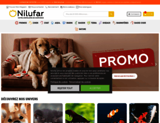 nilufar.fr screenshot