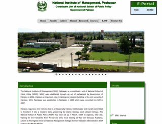 nim.gov.pk screenshot