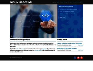 nimahedayati.com screenshot