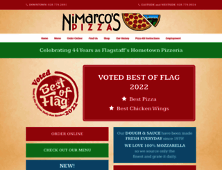 nimarcospizza.com screenshot