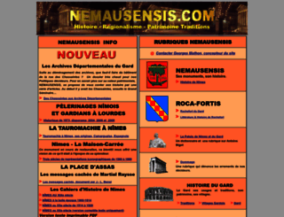 nimausensis.com screenshot