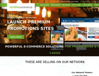 nimblecommerce.com screenshot
