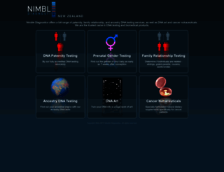 nimblediagnostics.co.nz screenshot