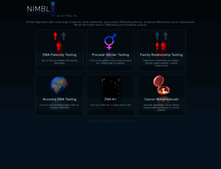 nimblediagnostics.com.au screenshot