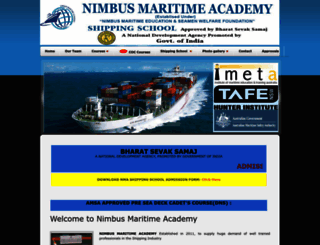 nimbusmaritimeacademy.com screenshot