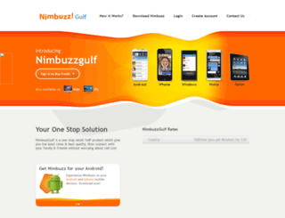 nimbuzzgulf.com screenshot