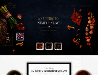 nimitindianrestaurants.com screenshot