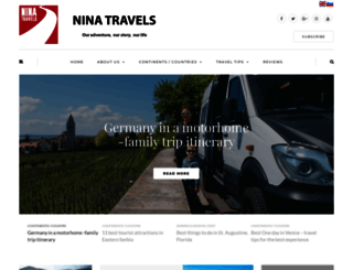 nina-travels.com screenshot