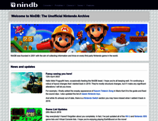 nindb.net screenshot