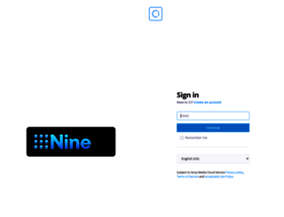 nine.cimediacloud.com screenshot