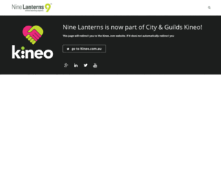 ninelanterns.com.au screenshot