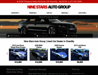 ninestarsauto.com screenshot