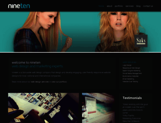 nineten.co.uk screenshot