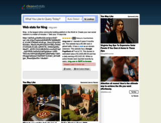 ning.com.clearwebstats.com screenshot