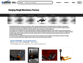 ningli.en.ecplaza.net screenshot
