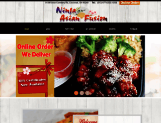 ninjaasianfusion.com screenshot