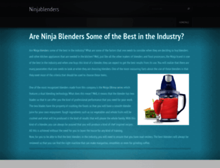 ninjablenders.webnode.com screenshot