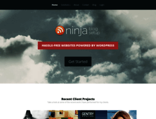 ninjablogsetup.com screenshot