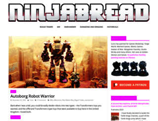 ninjabread.co.uk screenshot