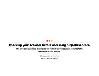 ninjaclicker.com screenshot