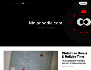 ninjadoodle.com screenshot