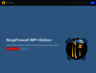 ninjafirewall.com screenshot