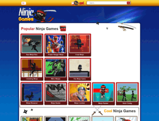 ninjagames.net screenshot