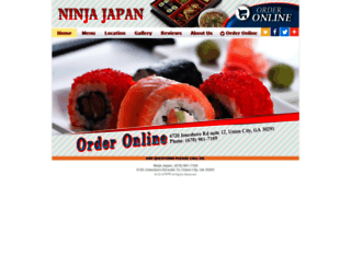 ninjajapanunioncity.com screenshot