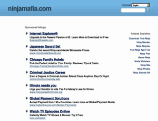 ninjamafia.com screenshot