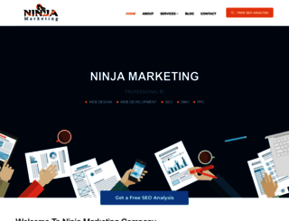 ninjamarketingllp.com screenshot