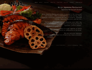 ninjarestaurant.com.au screenshot
