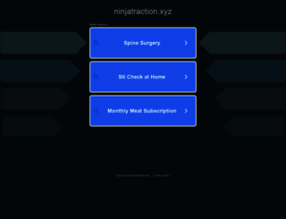 ninjatraction.xyz screenshot