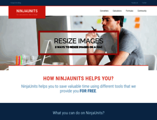 ninjaunits.com screenshot