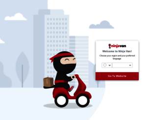 ninjavan.com screenshot