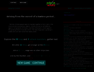 ninjawars.net screenshot