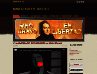 nino-bravo.com screenshot