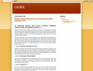 niokk.blogspot.com screenshot