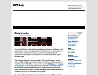 nipclaw.wordpress.com screenshot