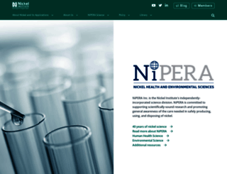 nipera.org screenshot