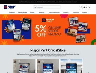 nipponpaint.com.sg screenshot