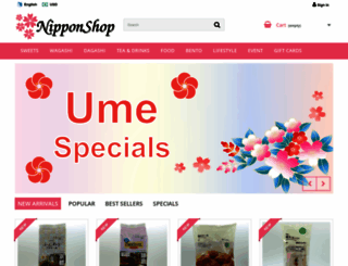 nipponshop.net screenshot
