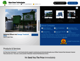 nipragreentechnologies.com screenshot