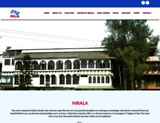 niralaresort.com screenshot