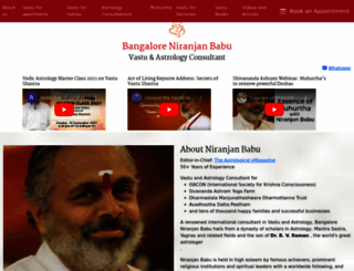 niranjanbabu.com screenshot